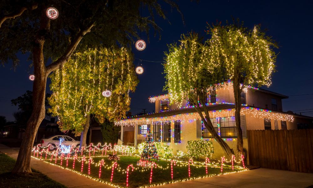 untangle christmas lights