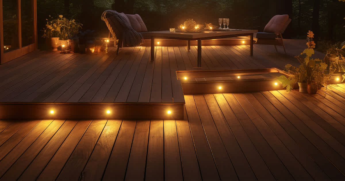 Solar Deck Lights: A Sustainable Way to Brighten Your Outdoor Spaces